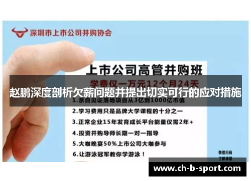 赵鹏深度剖析欠薪问题并提出切实可行的应对措施 赵鹏深度剖析欠薪问题并提出切实可行的应对措施